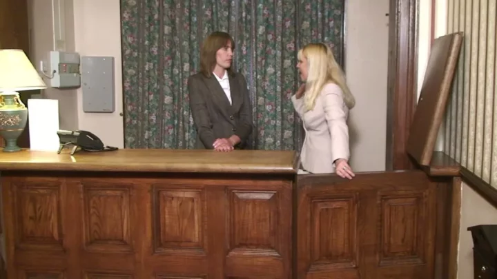 Screenshot 1 from Staff Problems The Receptionist — Spanked Cheeks