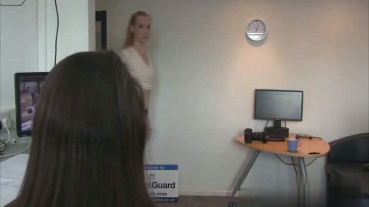 Amelia Jane Rutherford Spanked as Warehouse Thief