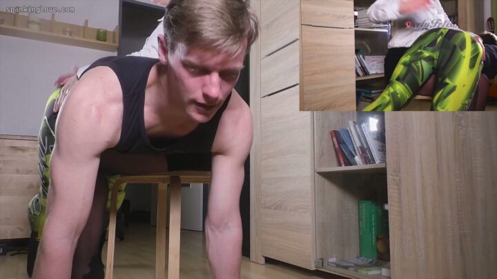Screenshot 3 from FEMDom! Lara Spanks Aron OTK – DS