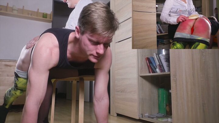 Screenshot 8 from FEMDom! Lara Spanks Aron OTK – DS