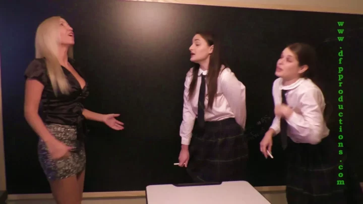 Screenshot 4 from Double Girl Spanking Session — Dfp Productions