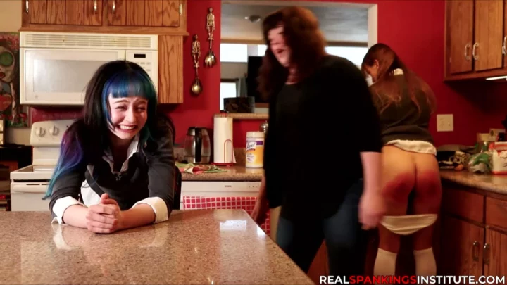 Screenshot 6 from Cara & Ella Spanked with the Spoon ( of 2)