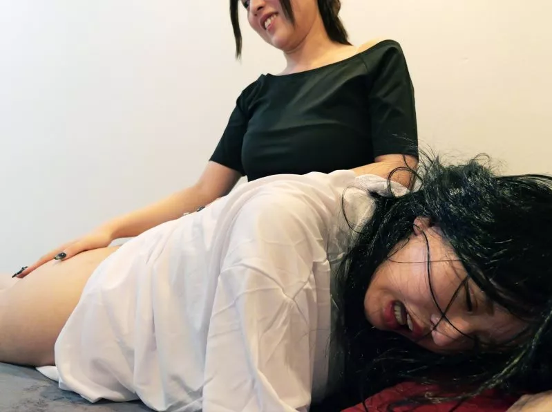 Play video: Japanese Ghost Story Eng Sub Hand Spanking