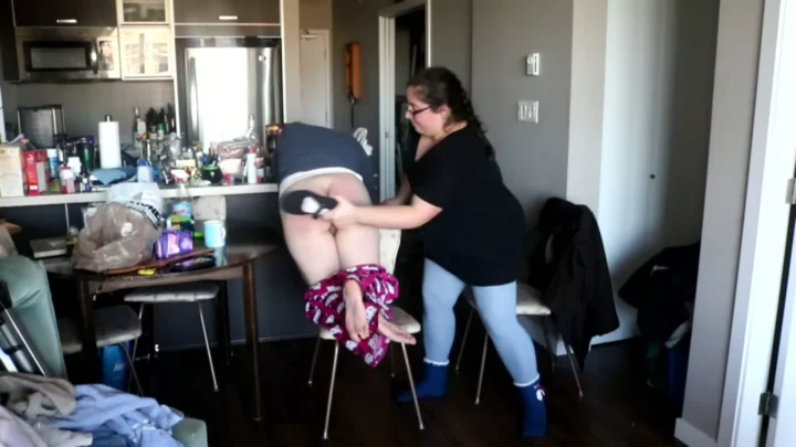 Screenshot 2 from Collection The Ultimate Female Female Spanking Discipline Compilation — Exclusive Spanking