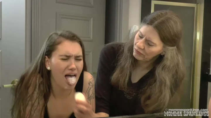 Slut-Shamed Brat Spanked & Mouth Soaped