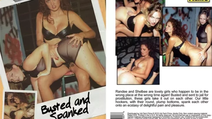Busted And Spanked — Vid Tech Films