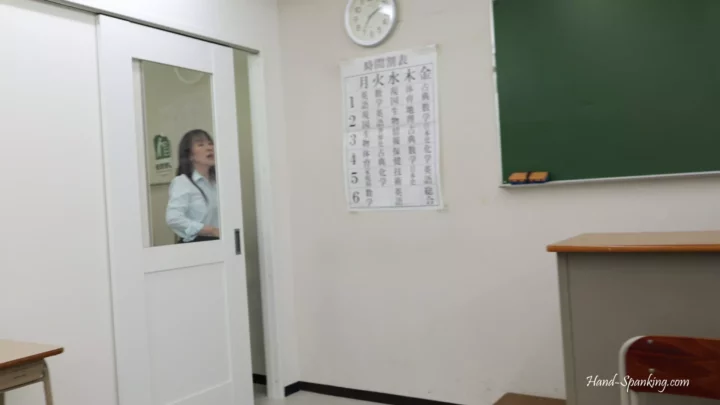Screenshot 8 from Violation Of School Rules Eng Sub Hand Spanking — Hand-Spanking
