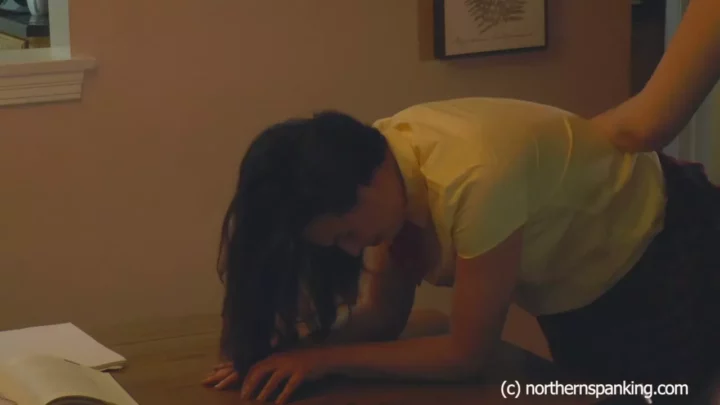 Screenshot 6 from Cheating Schoolgirl Casey Calvert Belted