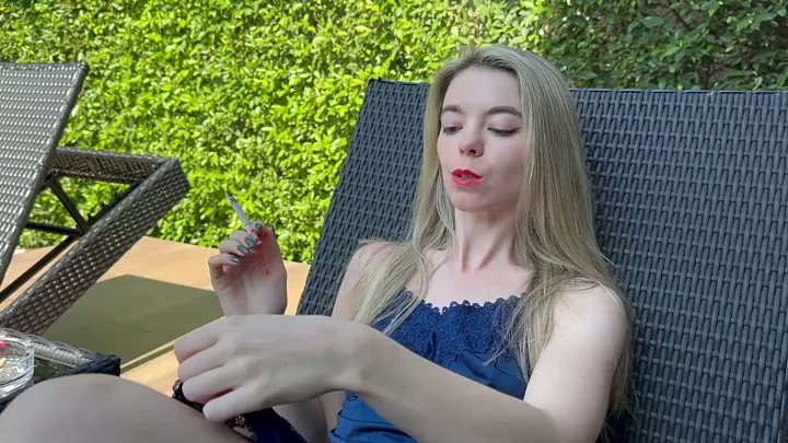 Screenshot 3 from Petite Lina Punished for Smoking Lies