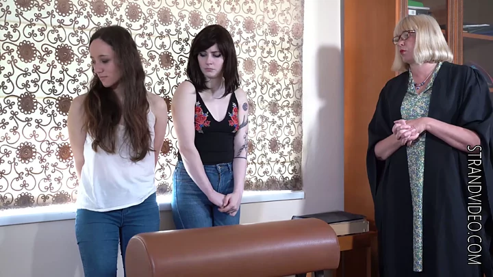 Fighting Women: Severe Caning Punishment Film