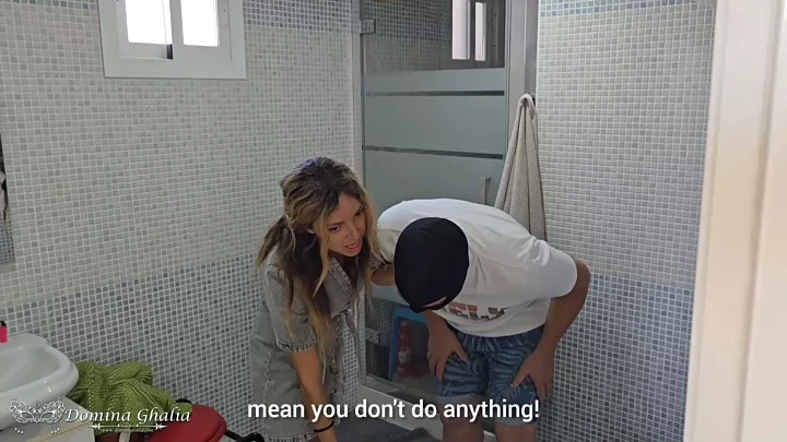 Screenshot 4 from Principal Gets Classic Slipper Spanking Trilogy