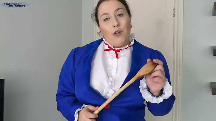 Strict British Nanny Poppins Spanks You